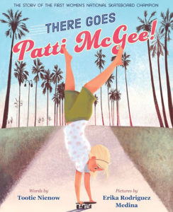 Livro ilustrado sobre a Patti McGee