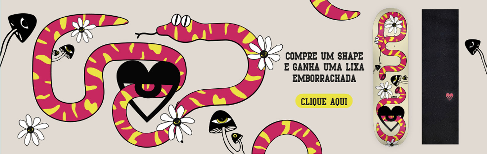 Compre agora shape para skate com qualidade e ganha uma lixa emborrachada. Entre no site e saiba mais
